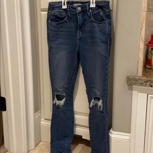 Good American Good legs crop, size 6/28